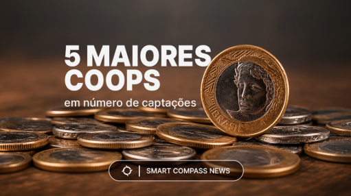 5 maiores centrais cooperativas em captações — Compass News