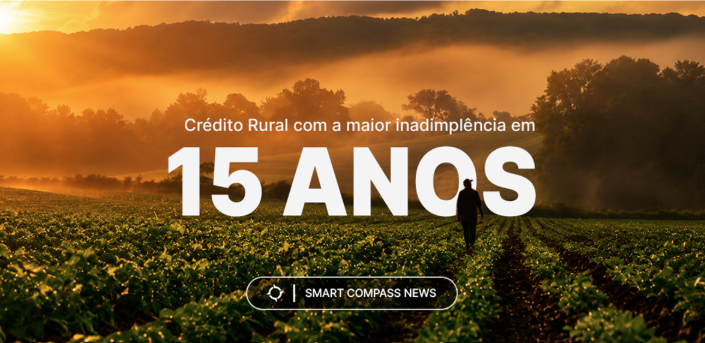 Crédito rural com a maior inadimplência em 15 anos