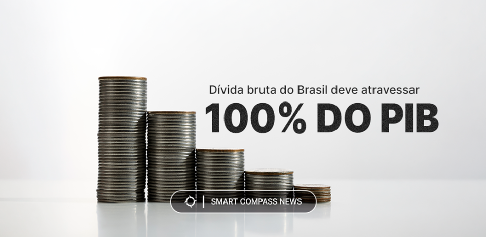 Dívida bruta do Brasil deve atravessar 100% do PIB