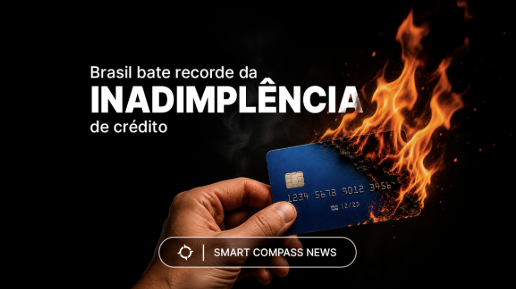 Brasil bate recorde da inadimplência de crédito — Compass News